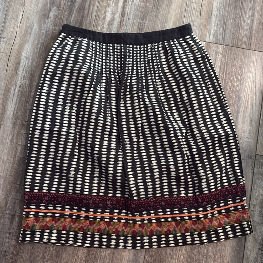 ANTHROPOLOGIE Edme & Estylle Beribboned Rings Skirt - Picture 7 of 7